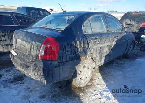 2008 Hyundai Accent Gls из США, поврежденный, VIN KMHCN46C68U278893
